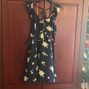 Floral short dress
